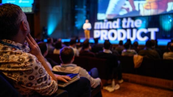 The audience at mtpcon London