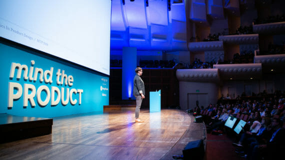 Mariah Hay on stage at #mtpcon SF 2018